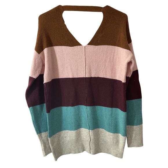 NWT Maurice’s Women's Soft Striped Sweater Size XS Multi Color - Picture 2 of 6